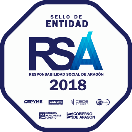 Sello de Entidad Responsabilidad Social Aragón 2018