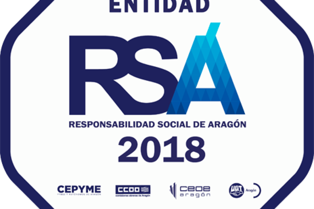 Sello de Entidad Responsabilidad Social Aragón 2018