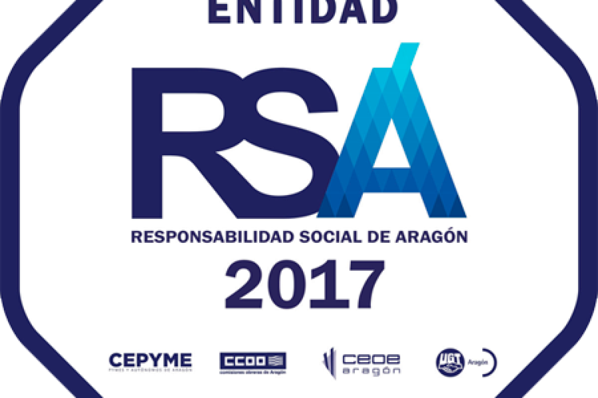 Sello de Entidad Responsabilidad Social Aragón 2017